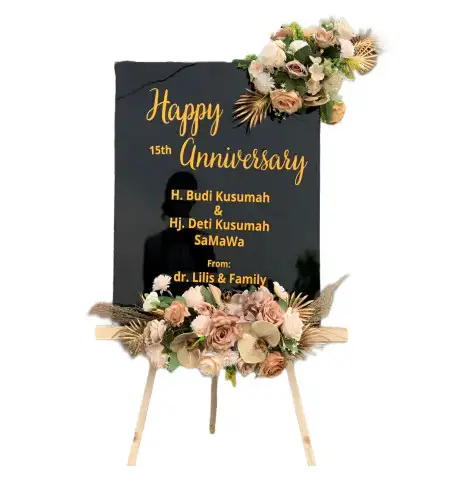 Papan Bunga Akrilik Kelet